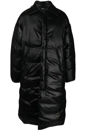 EgonLab Concealed-front padded coat