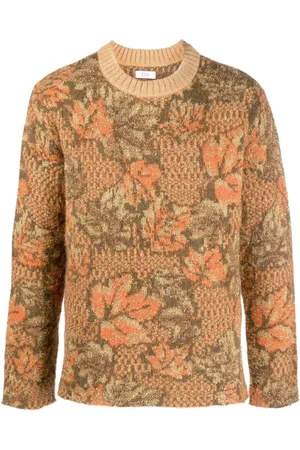 ERL Autumn leaves print jumper