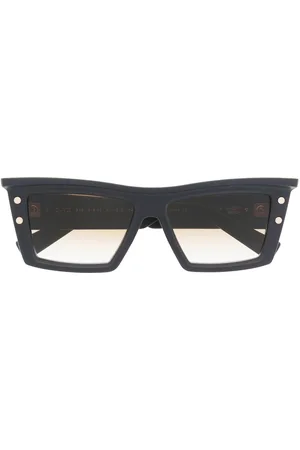 Balmain Square-frame tinted sunglasses