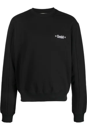 Kennel & Schmenger Logo-embroidered crew-neck sweatshirt