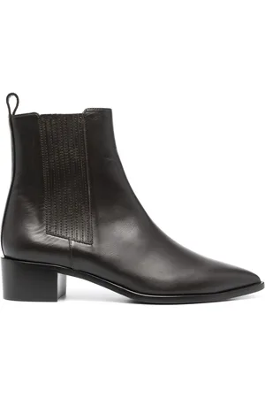 Scarosso Olivia leather ankle boots