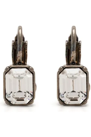 Dsquared2 Ibra crystal-embellished clip earrings
