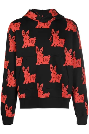 AMIRI Rabbit-motif cotton hoodie