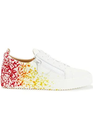 Giuseppe Zanotti Paint-splatter low-top sneakers