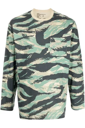 Maharishi Abstract-print long-sleeve T-shirt