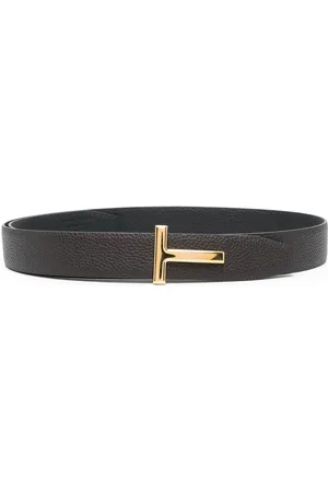Tom Ford T-plaque leather belt