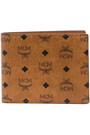 MCM Logo bi-fold wallet