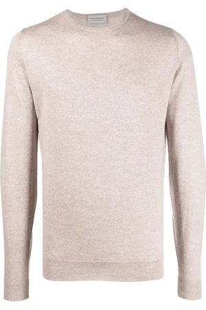 JOHN SMEDLEY Round-neck knit jumper
