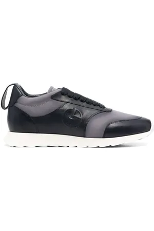 Giorgio Armani Panelled low-top sneakers