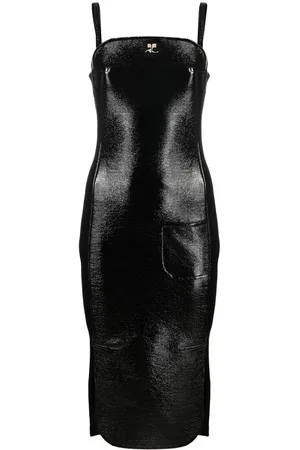 Courrèges Bodycon panelled dress