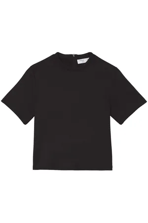 Proenza Schouler Scuba cropped jersey T-shirt