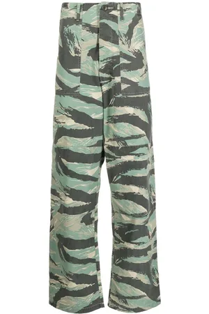 Maharishi Camouflage-print straight-leg trousers