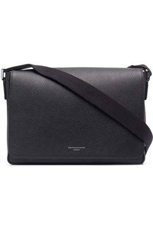 ASPINAL OF LONDON Reporter leather shoulder bag