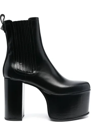VALENTINO GARAVANI 130mm leather ankle boots