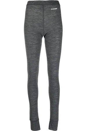 Jil Sander Melange effect leggings