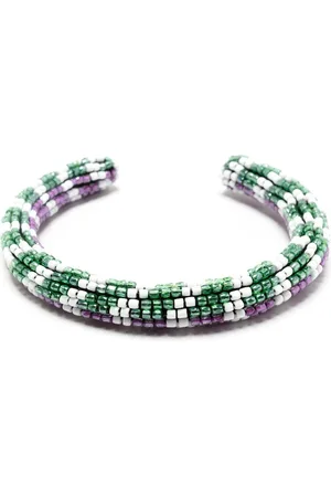 Isabel Marant Beaded open bracelet