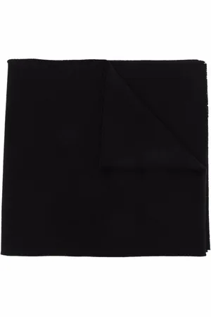 Givenchy Greca-embroidered wool-cashmere scarf