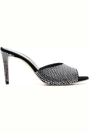 PARIS TEXAS Crystal-embellished sandals