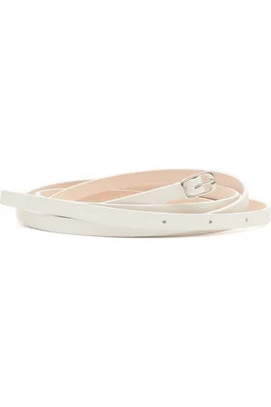 Maison Margiela Slim leather belt