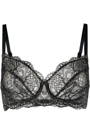 Hanro Lace detail underwire bra