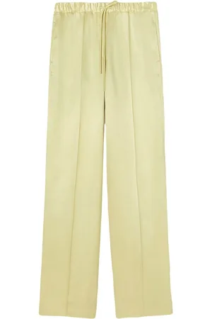 Jil Sander Glossy-finish trousers