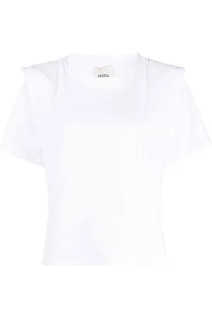 Isabel Marant Zelitos pleat-detail T-shirt