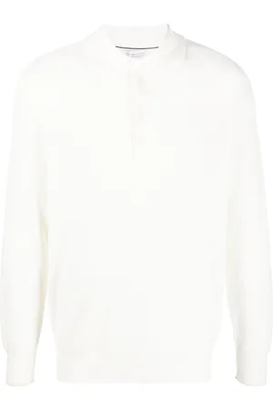 Brunello Cucinelli Knitted polo jumper