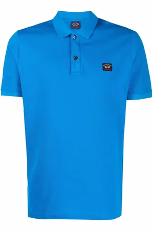 Paul & Shark Logo-patch cotton polo shirt