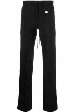Courrèges Logo-appliqué trousers