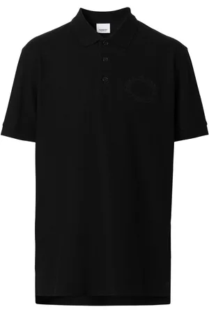 Burberry Oak Leaf Crest cotton piqué polo shirt