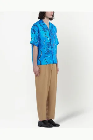 Marni Floral-print short-sleeve shirt