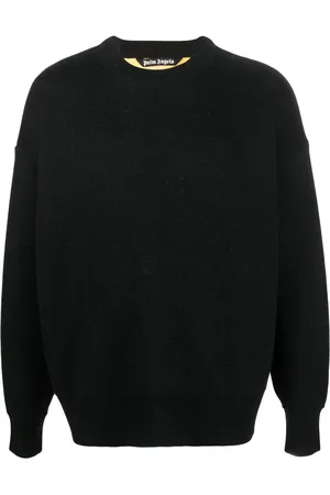 Palm Angels Palm tree intarsia-knit wool sweater