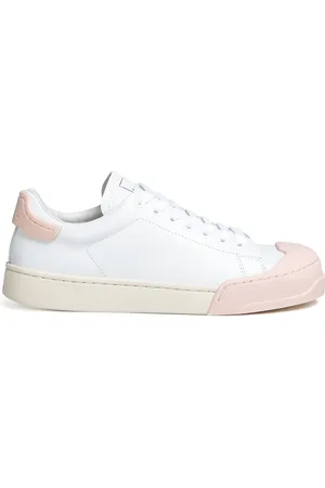 Marni Lace-up panelled sneakers