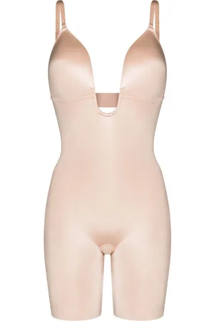 Spanx Suit Your Fancy plunge mid-thigh bodysuit