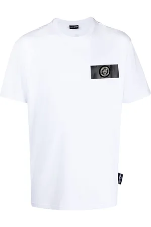 Philipp Plein Logo-patch short-sleeved T-shirt
