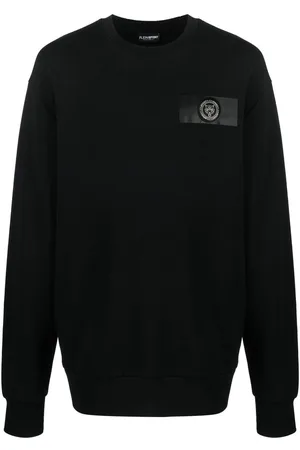 Philipp Plein Logo-patch crew neck sweatshirt