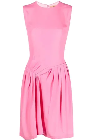 John Galliano 2000s sleeveless flared dress