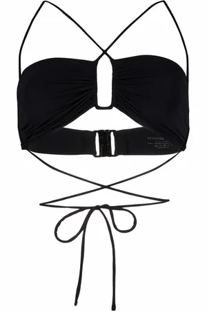 MAGDA BUTRYM Cross-strap bikini top