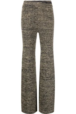 REMAIN Soleima straight-leg knitted trousers