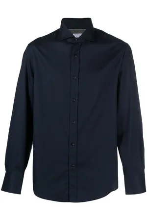 Brunello Cucinelli Plain long-sleeve shirt