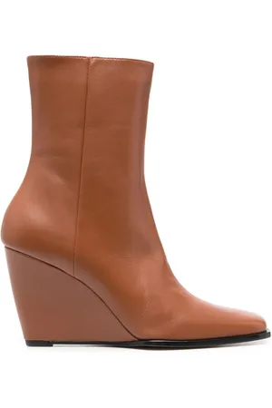 Wandler Square-toe 90mm ankle boots