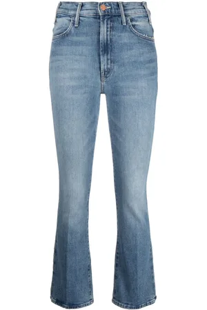 Mother Cropped high-rise jeans