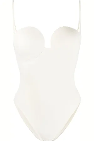 MAGDA BUTRYM Sweetheart neckline swimsuit
