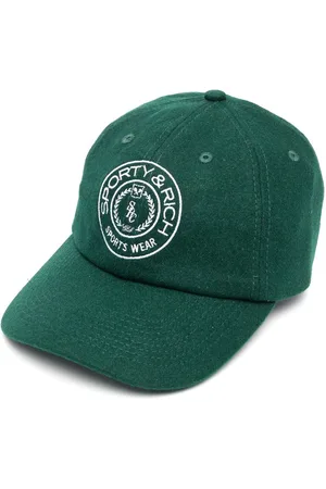 Sporty & Rich Embroidered-logo baseball cap