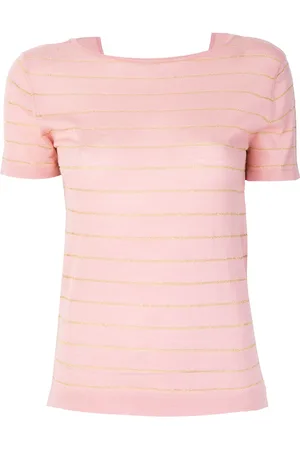 Cashmere In Love Cashmere Carly lurex knitted top