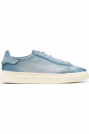 santoni Faded low-top sneakers