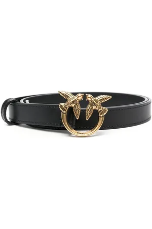 Pinko Love bird leather belt