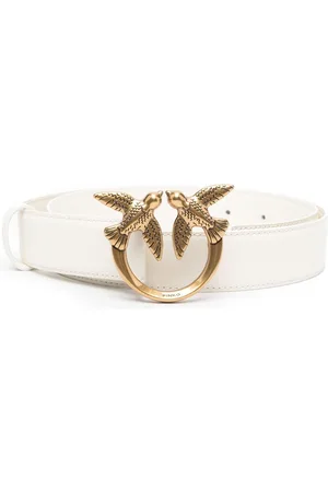 Pinko Love bird leather belt