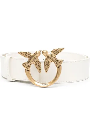 Pinko Love bird leather belt