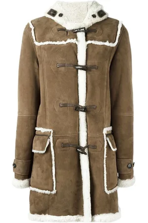 LISKA Shearling duffle coat